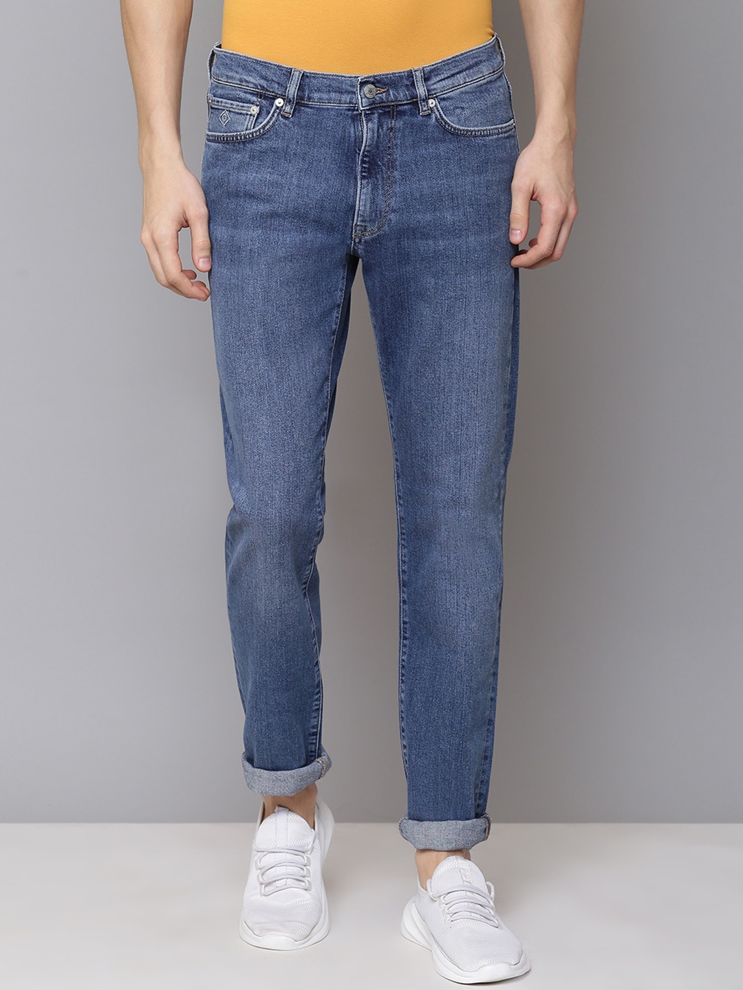 Buy GANT Men Blue Slim Fit Jeans - Jeans for Men 13191464 | Myntra