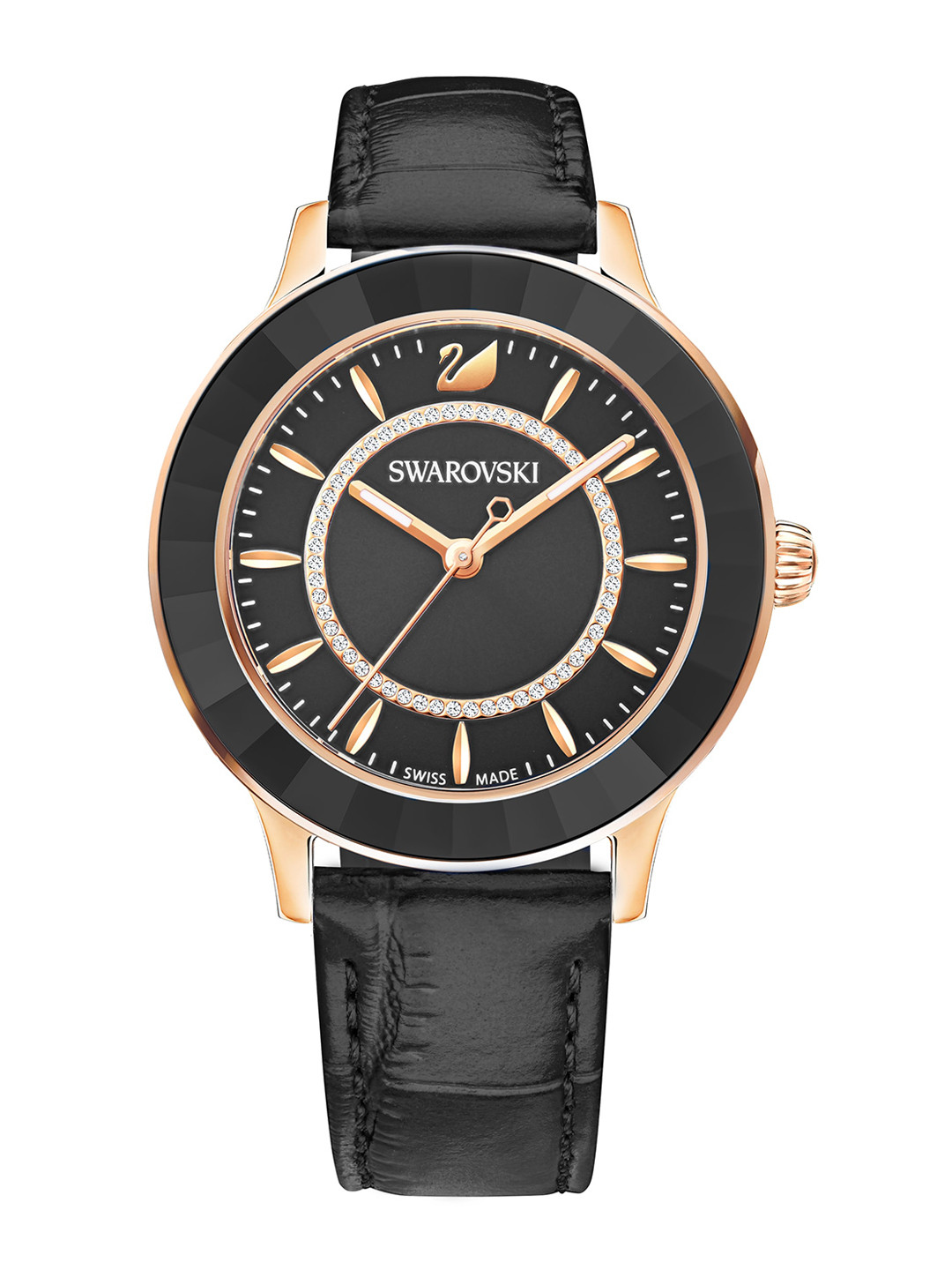 Buy SWAROVSKI Women Black Analogue Watch 5414410 Watches for Women