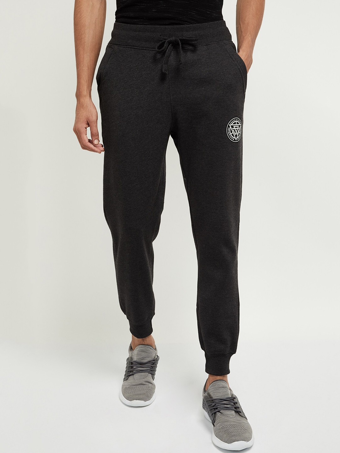 mens gray jogger pants