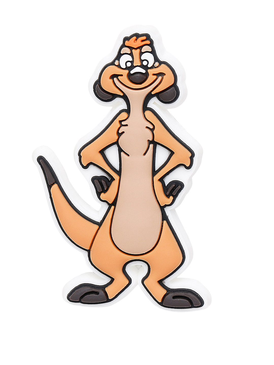 Buy Crocs Men Brown & Beige Lion King Timon Jibbitz Shoe Charm