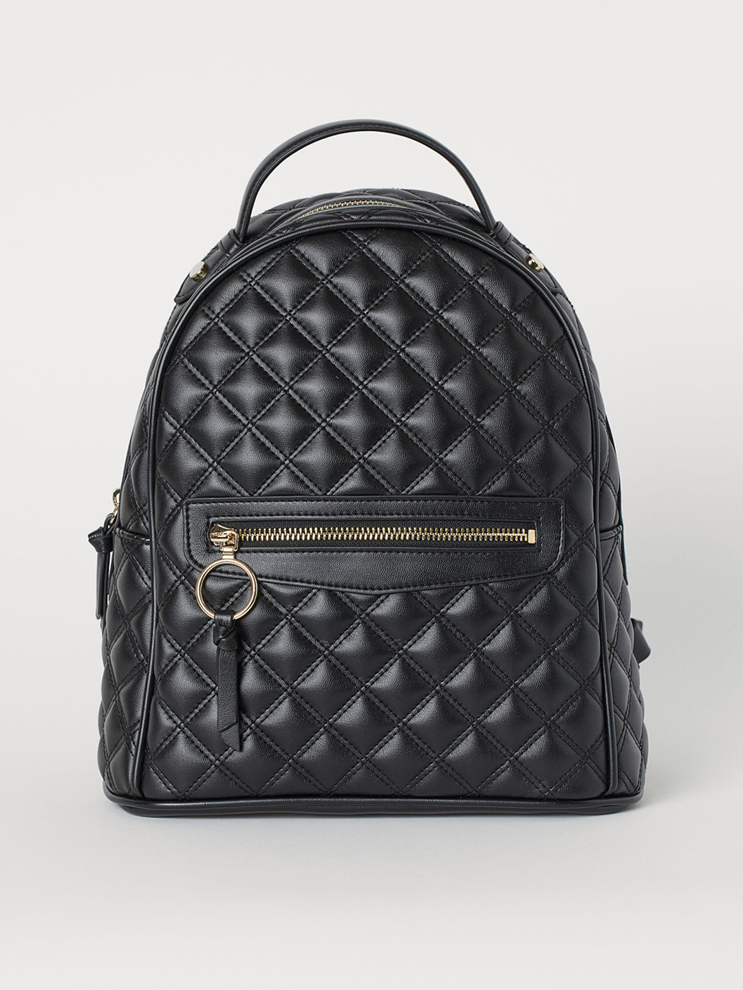 Buy H&M Women Black Quilted Backpack Backpacks for Women 11499074 Myntra