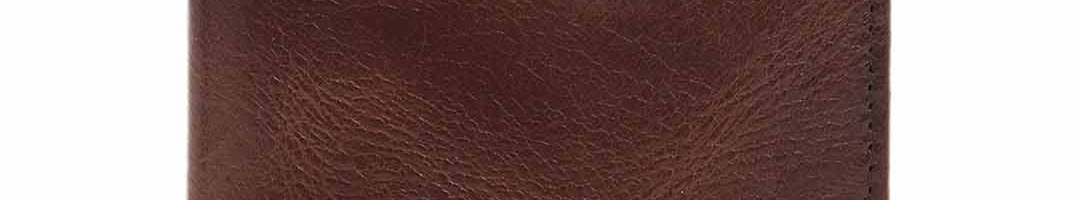Buy Da Milano Men Brown Solid Two Fold Leather Wallet - Wallets for Men ...