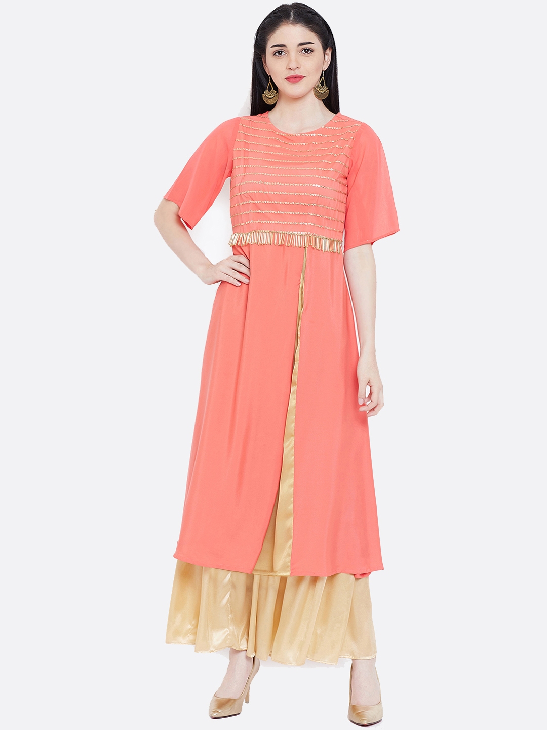 myntra sharara sets