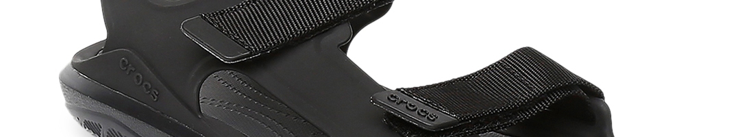Buy Crocs Swiftwater Men Black Comfort Sandals - Sandals for Men ...