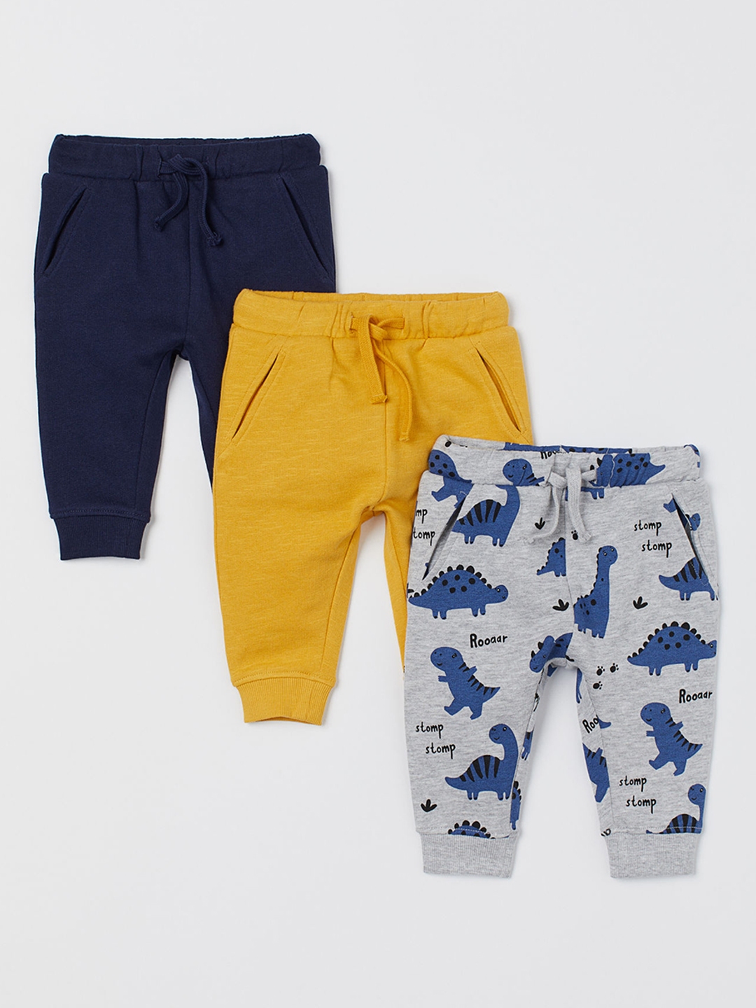 h and m cotton joggers