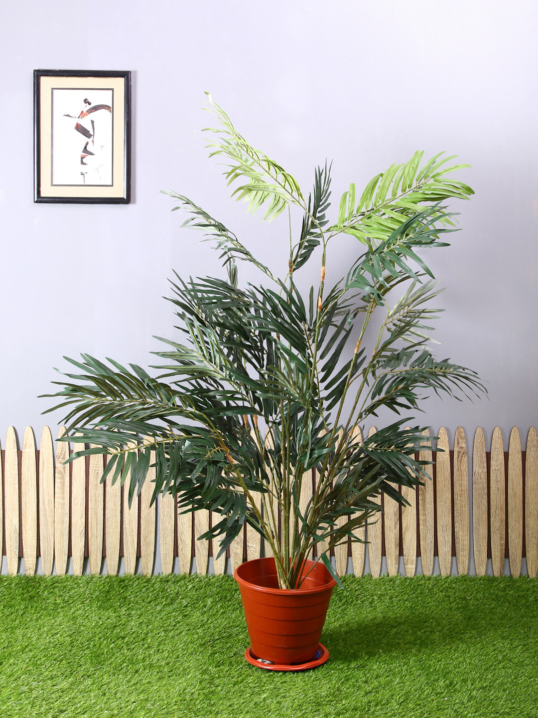 Buy PolliNation Green Artificial Robellini Palm Plant