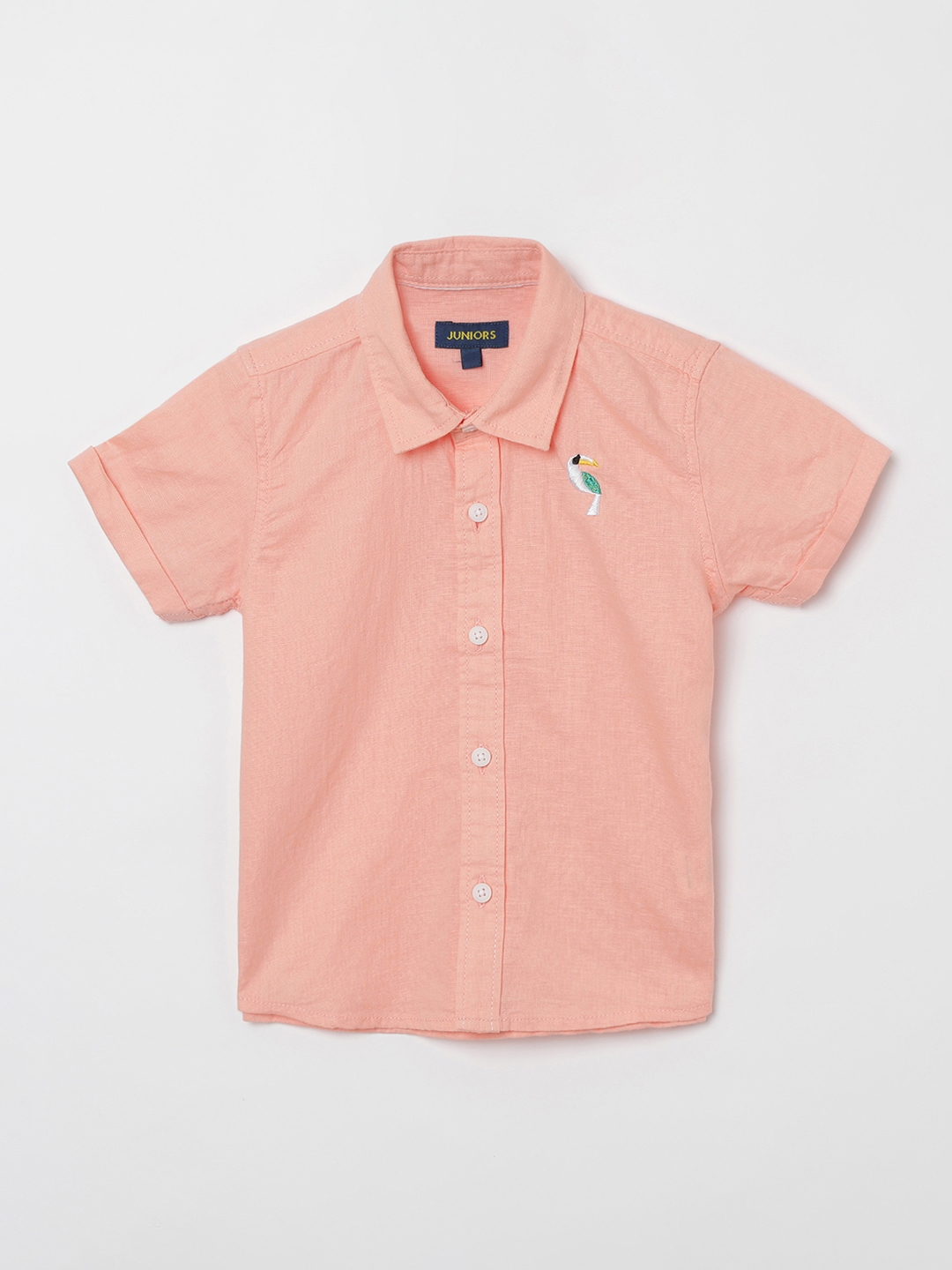 peach colour shirt combination