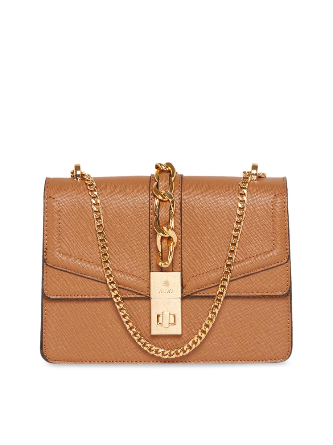 Buy ALDO Brown Solid Sling Bag - Handbags for Women 11560084 | Myntra
