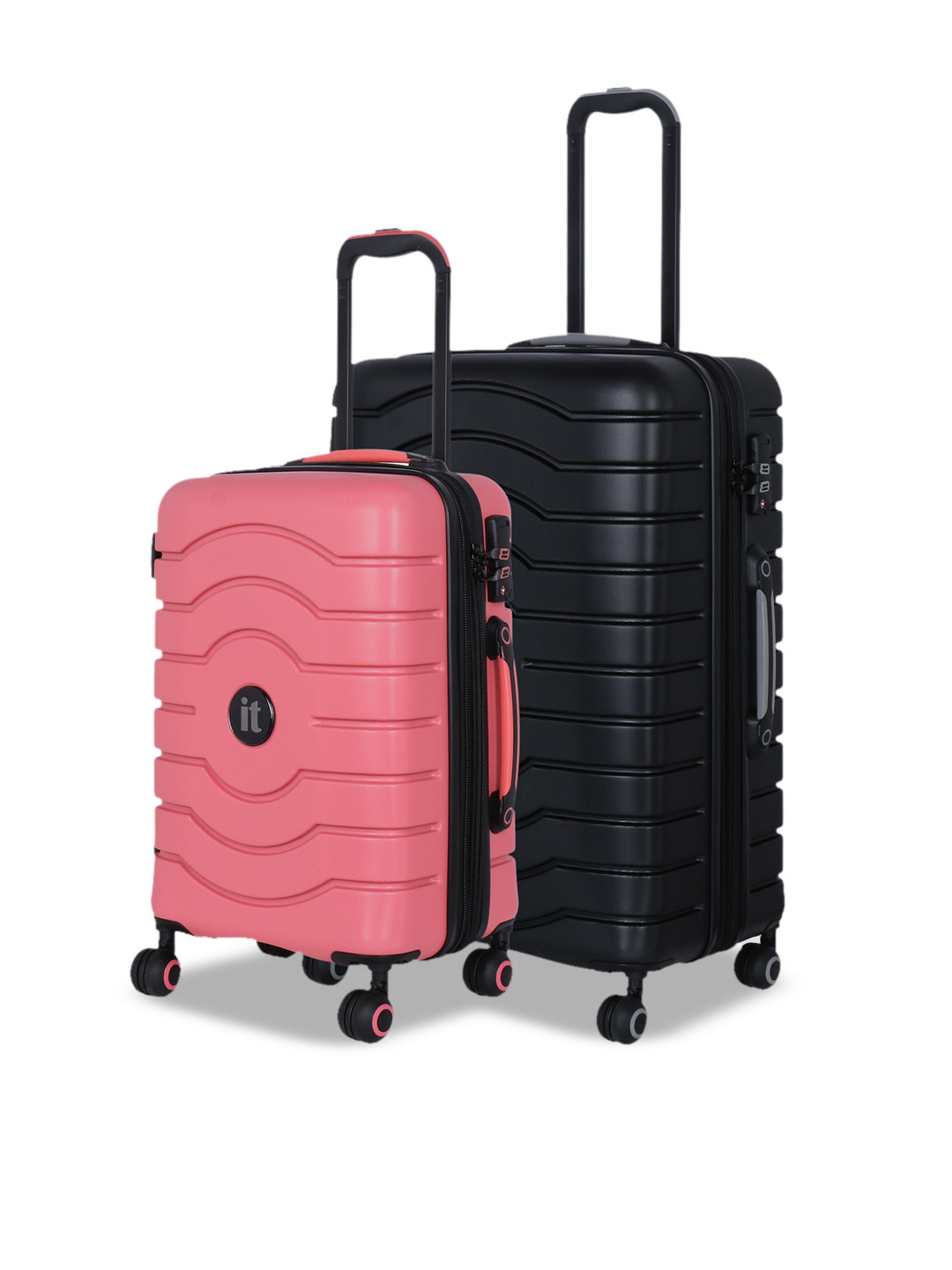 Buy IT Luggage Unisex Set Of 2 Intervolve 360 Degree Rotation Hard