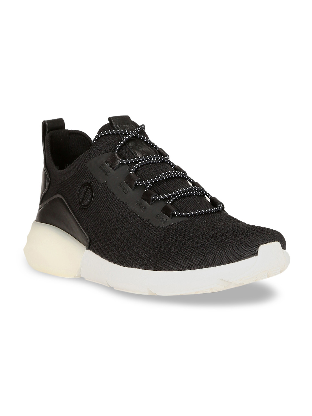 cole haan women's black leather sneakers