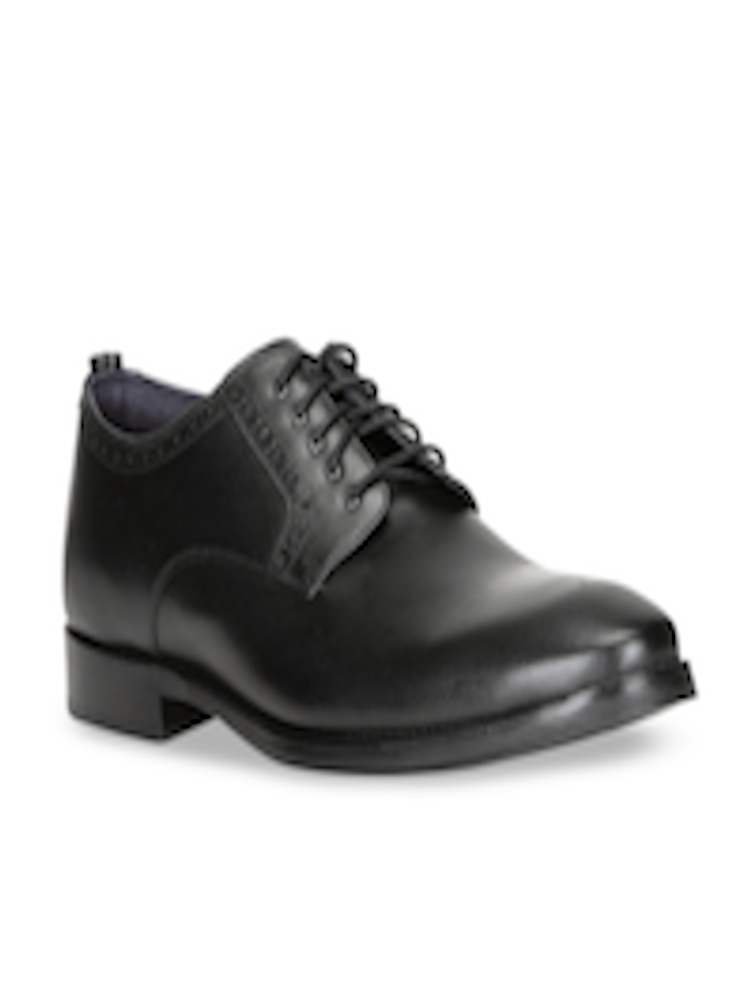 Buy Cole Haan Men Black Grand 2.0 Leather Formal Derby Shoes - Formal ...
