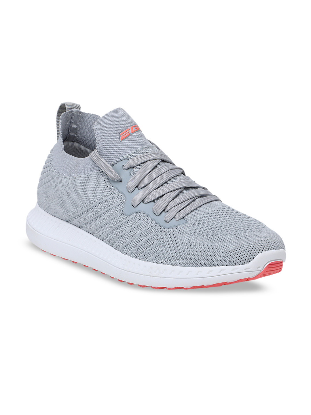 Buy 2GO Women Grey Textile Training Or Gym Shoes Sports Shoes for