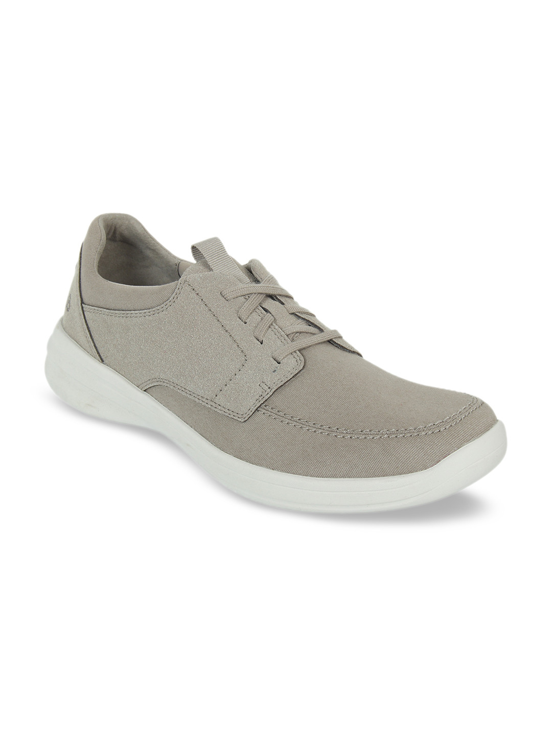 Buy Cloudsteppers By Clarks Men Taupe STEPSTROLLLACE Sneakers Casual