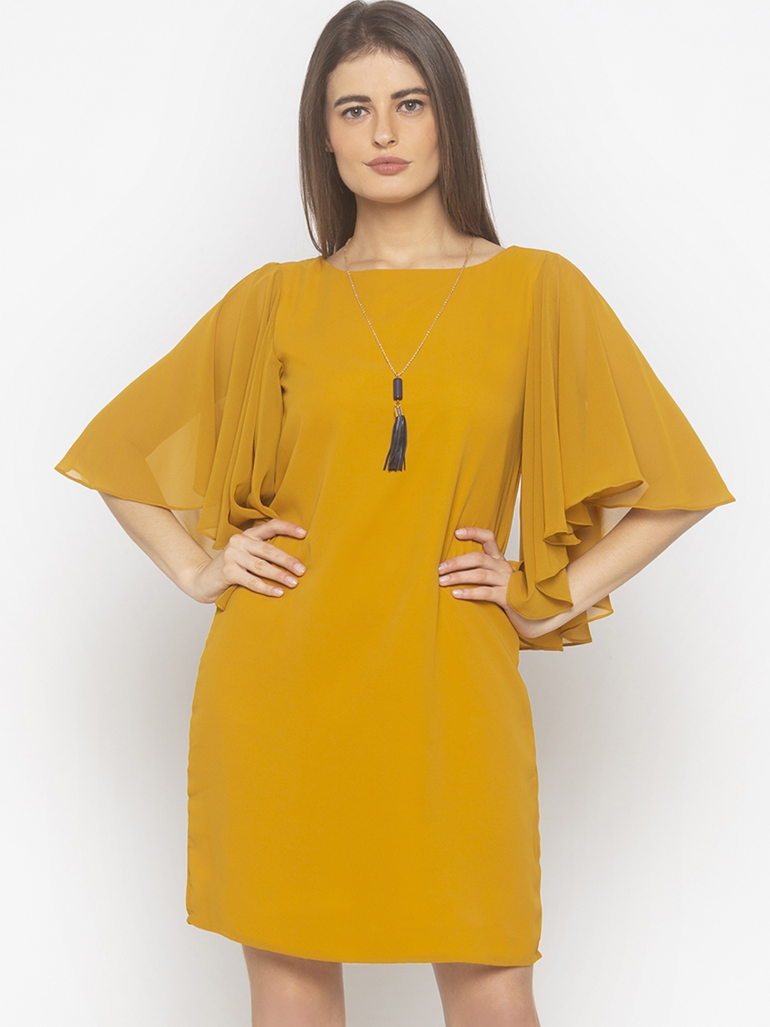 mustard yellow womens clothes