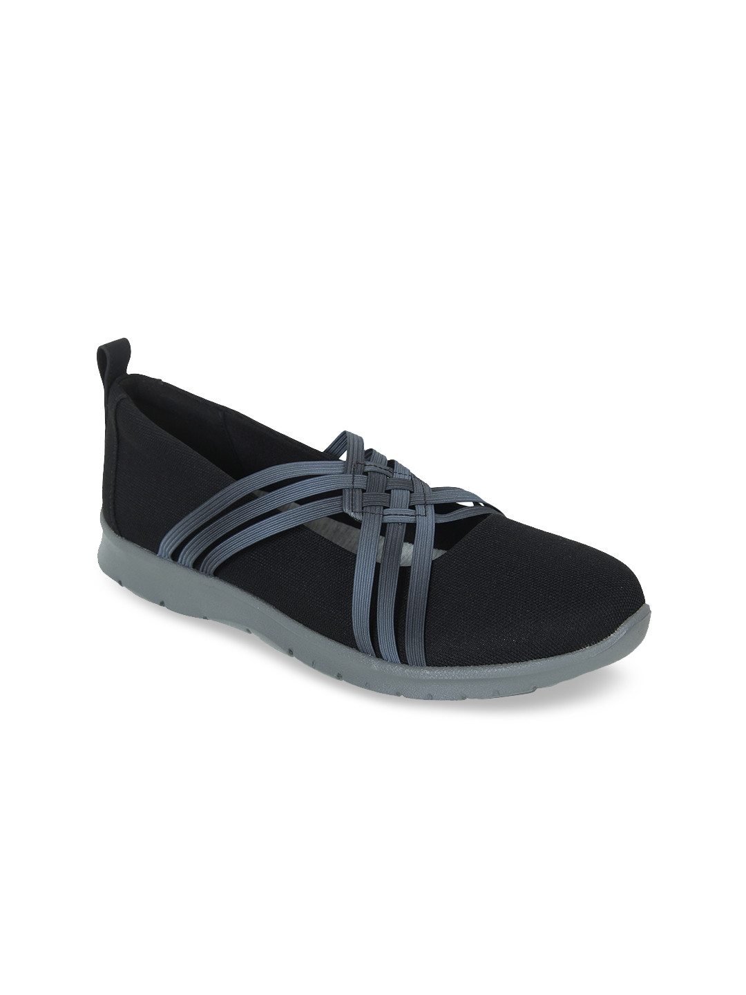 clarks ladies slip on trainers