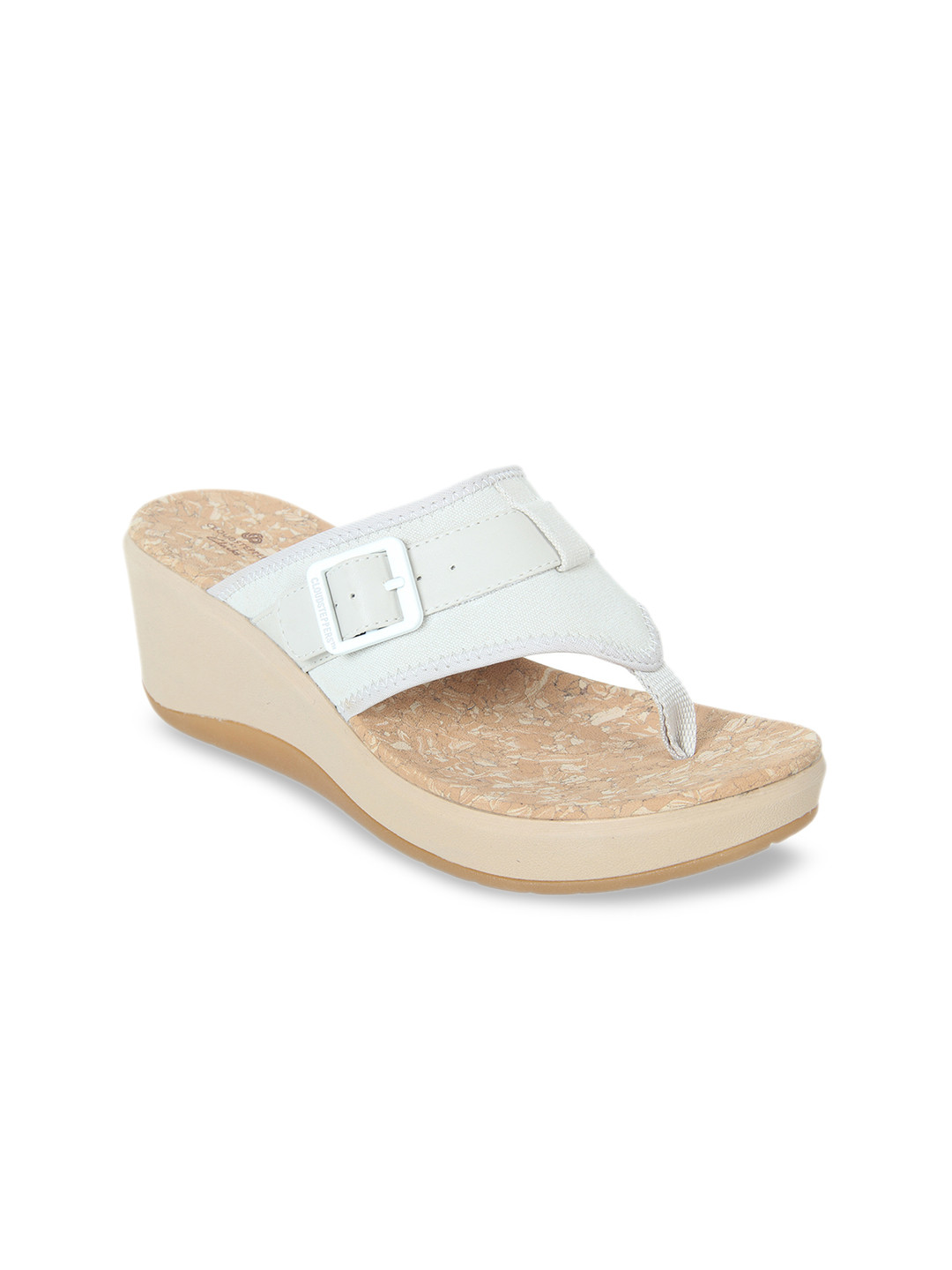 white clark sandals on sale