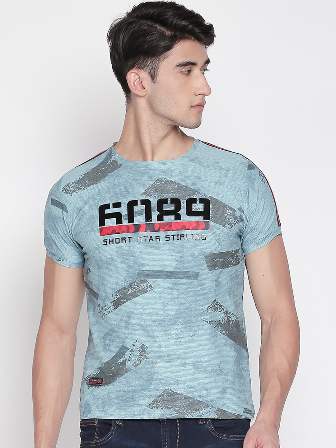 round neck branded t shirt