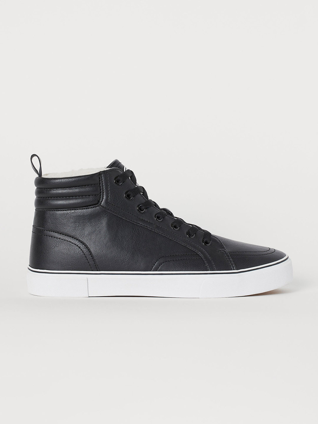 Buy H&M Men Black Hi Top Trainers Casual Shoes for Men 11471164 Myntra