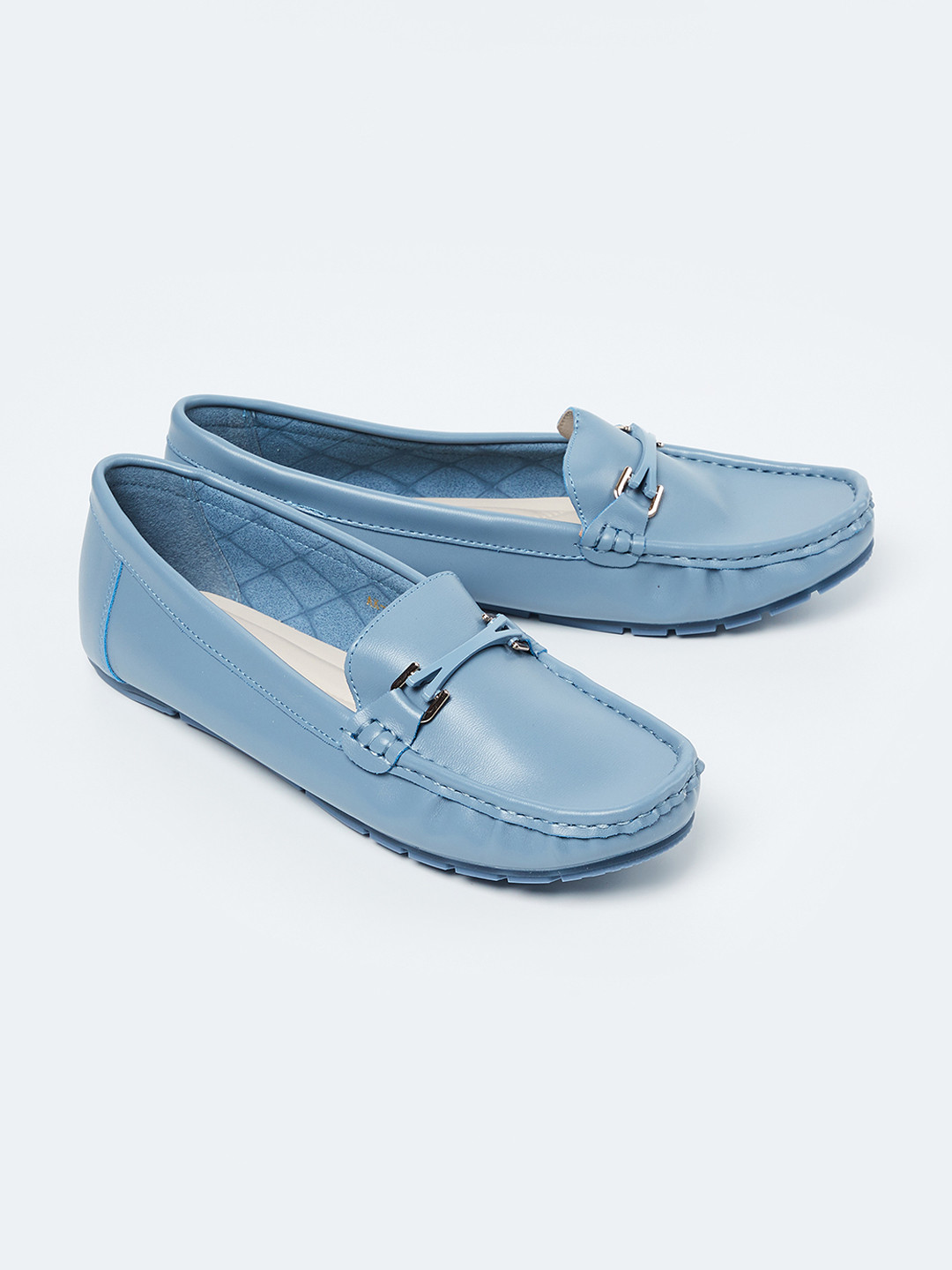 Buy CODE By Lifestyle Women Blue Loafers Casual Shoes for Women