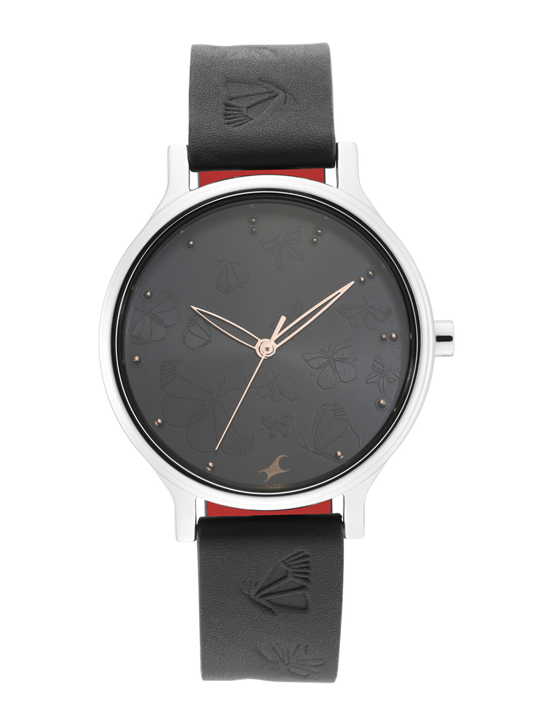 Buy Fastrack Valentine Women Black Analogue Watch 6189SL01 ...