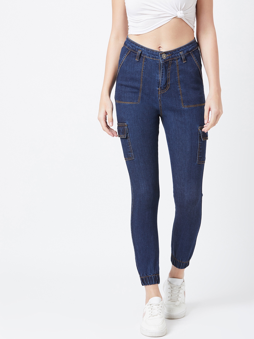 navy blue jogger set womens