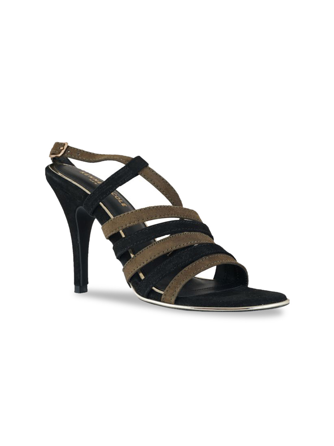 Buy Kenneth Cole Women Brown Solid Leather Stilettos - Heels for Women 11682398 | Myntra