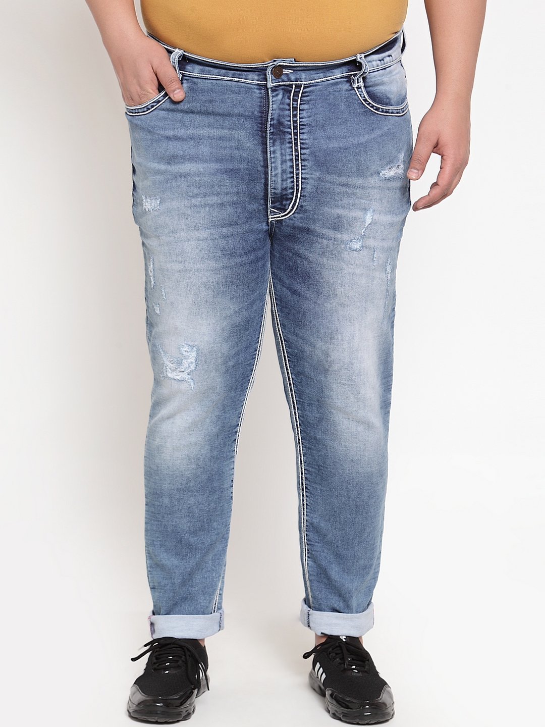 light blue jeans men's regular fit