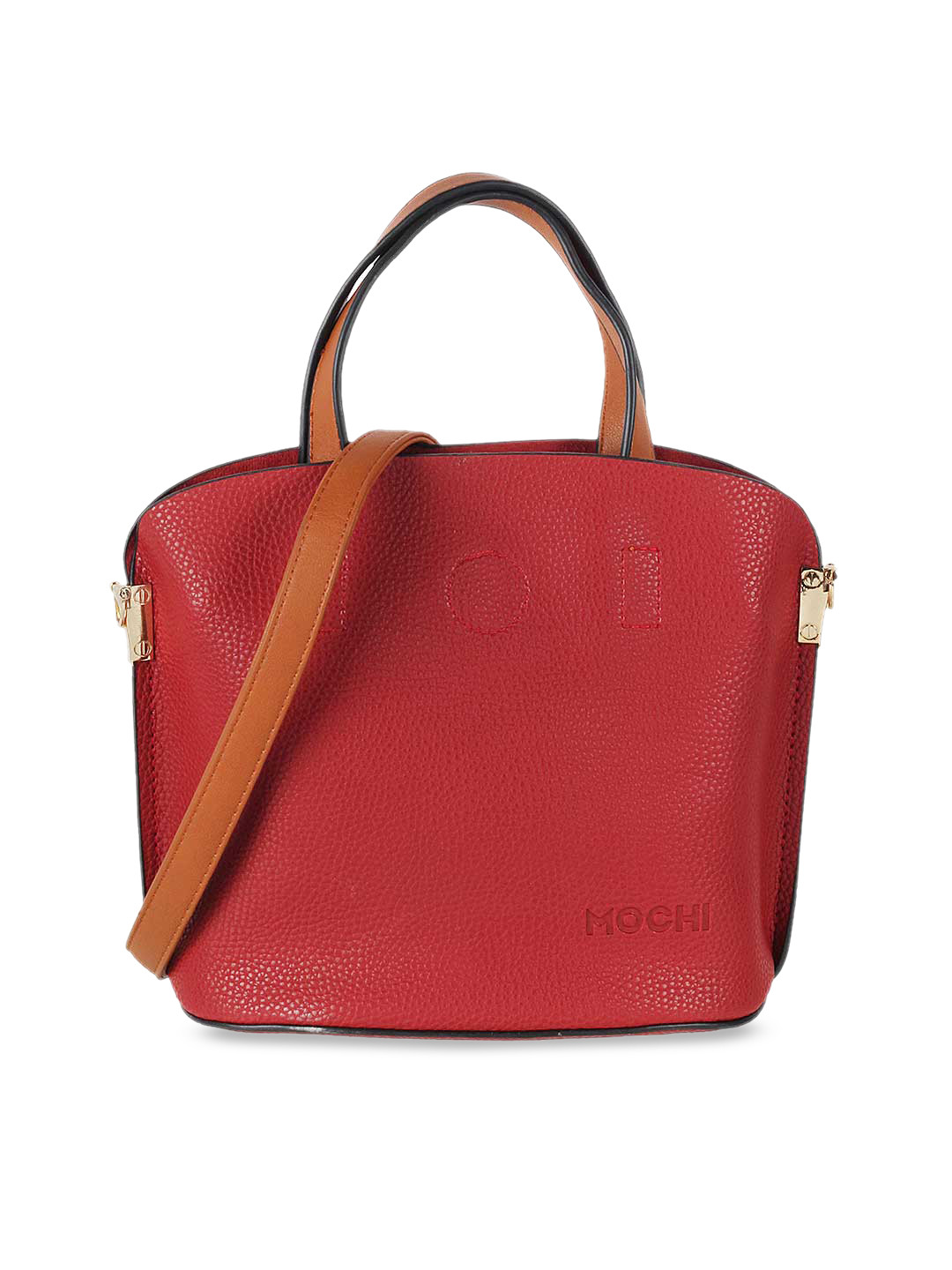 Buy Mochi Red Solid Handheld Bag Handbags for Women 11709770 Myntra