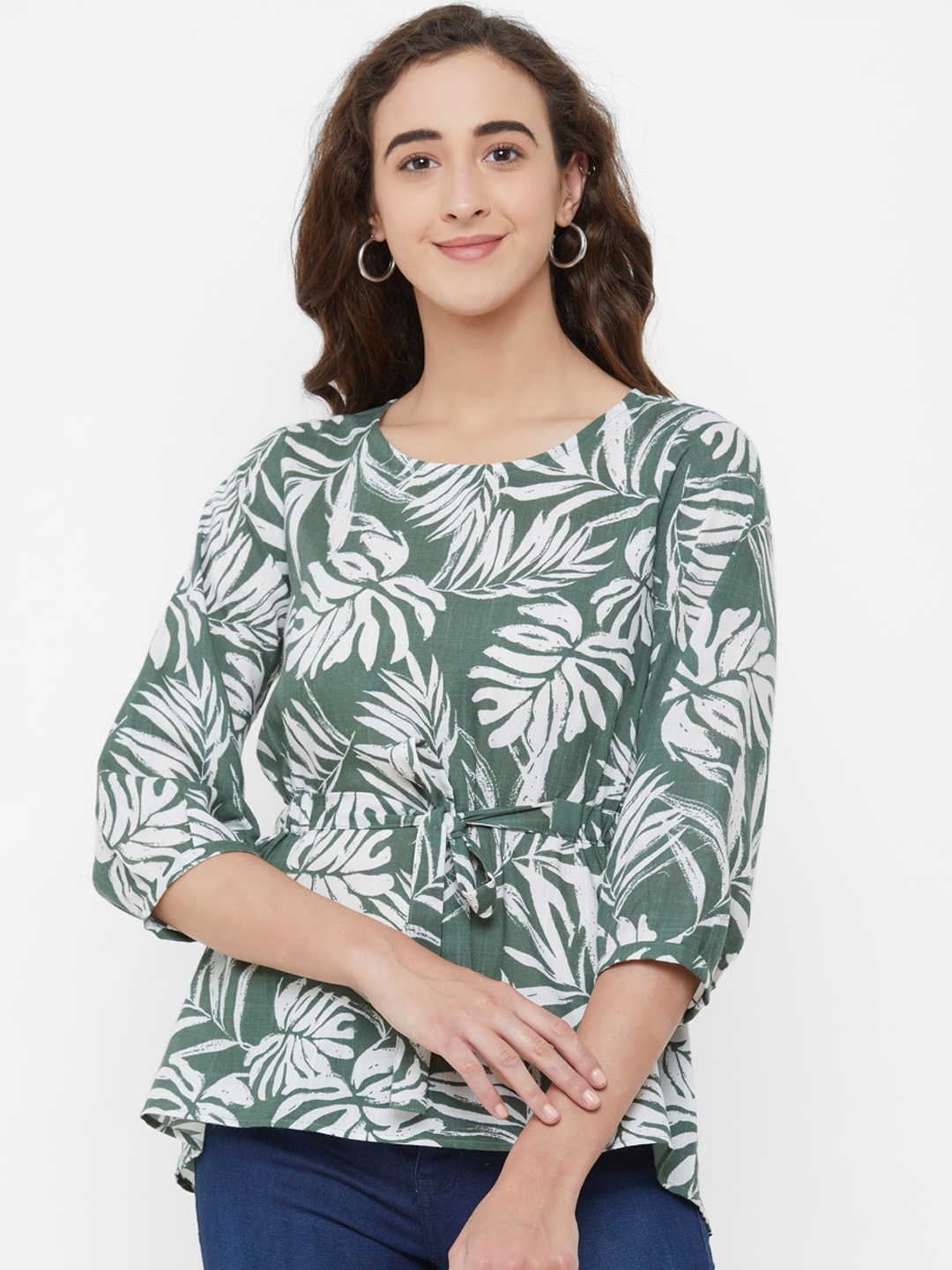 olive green tops womens