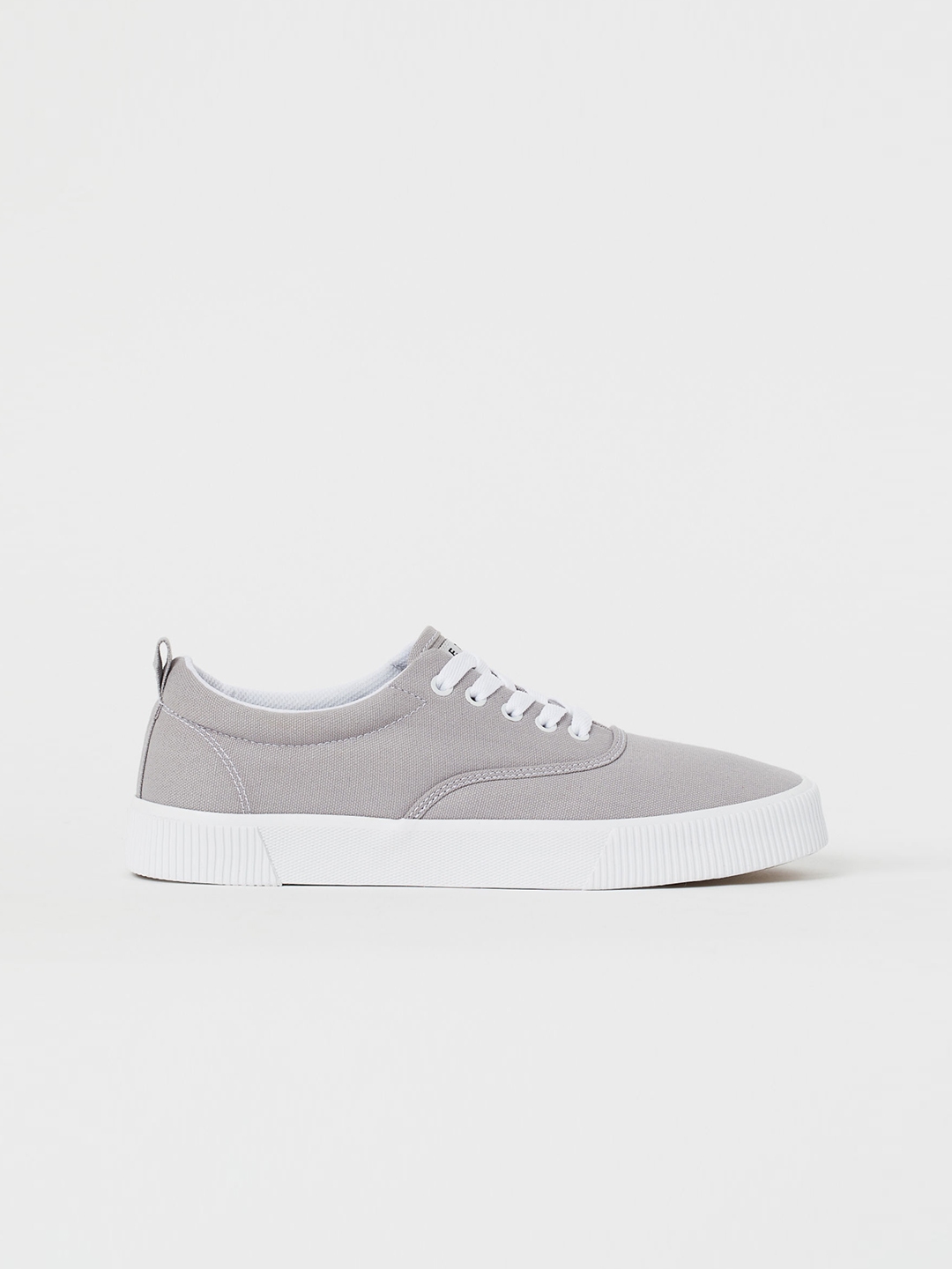 h and m canvas trainers