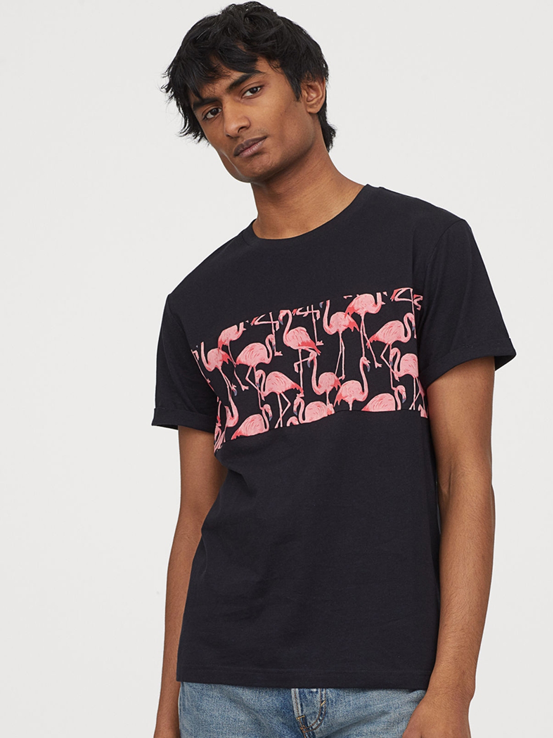 h&m printed tshirt