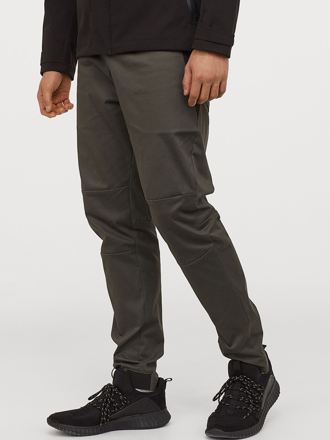 Buy H&M Men Green Solid Sports Trousers Trousers for Men 11734800 Myntra