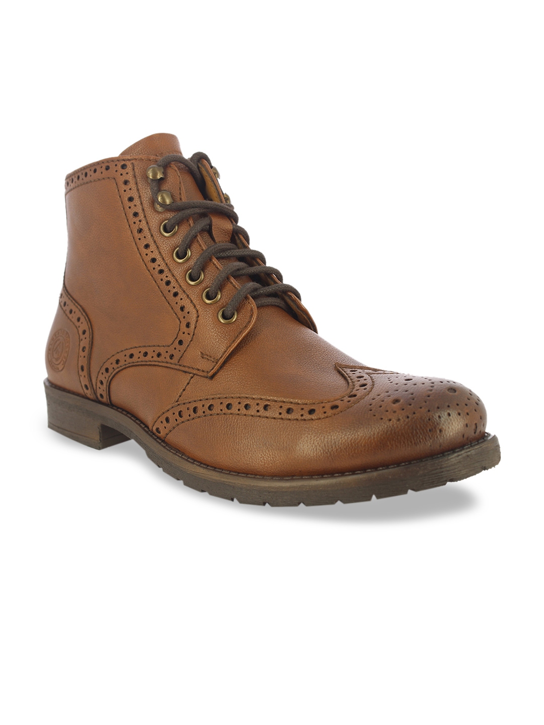 myntra leather shoes for mens