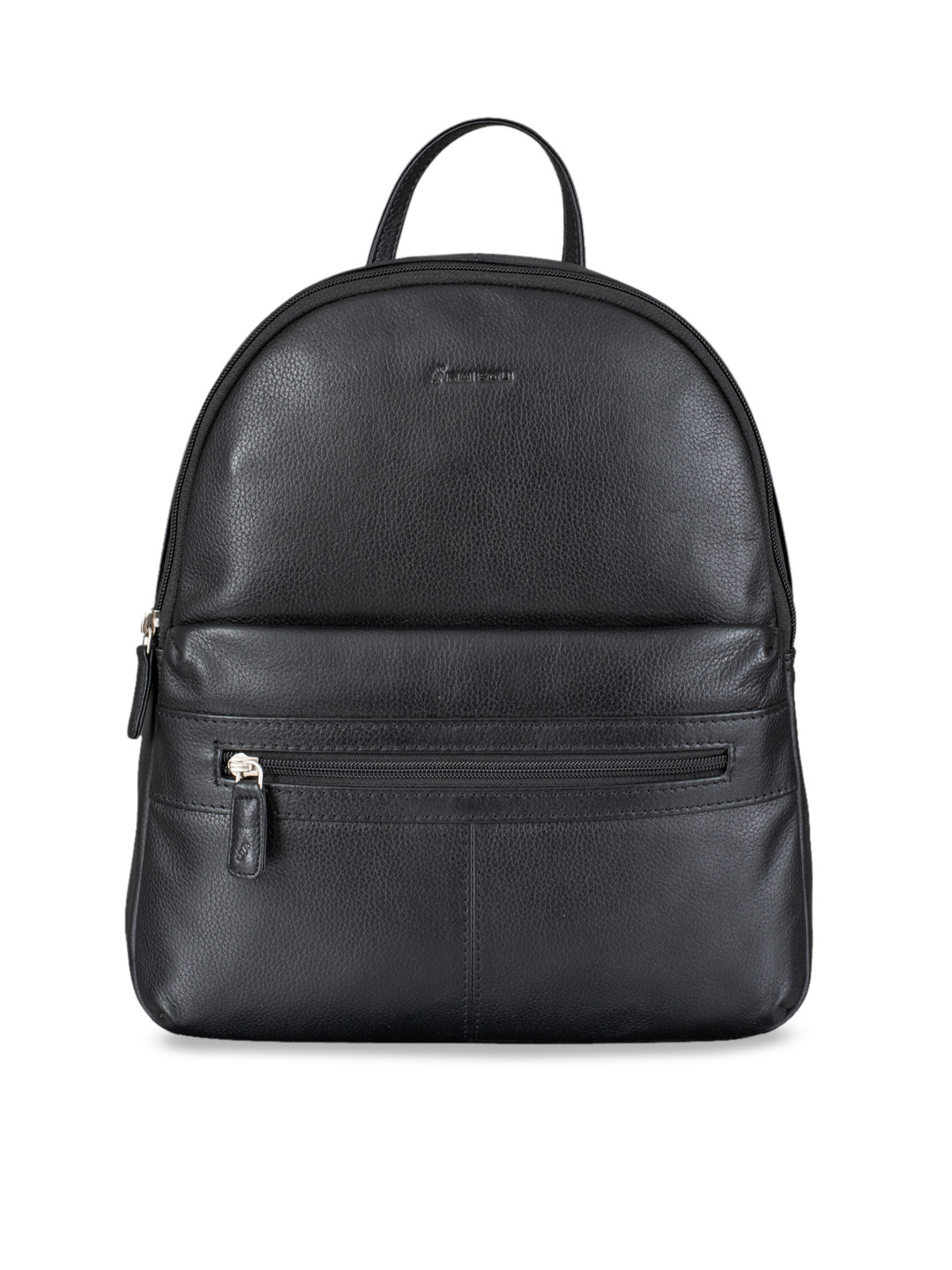 Buy MAI SOLI Women Black Solid Leather Backpack Backpacks for Women