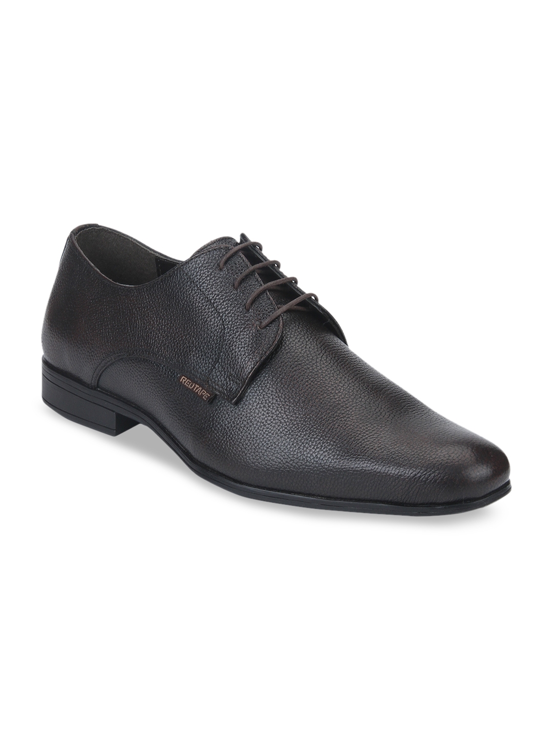 red tape men's derbys leather formal shoes
