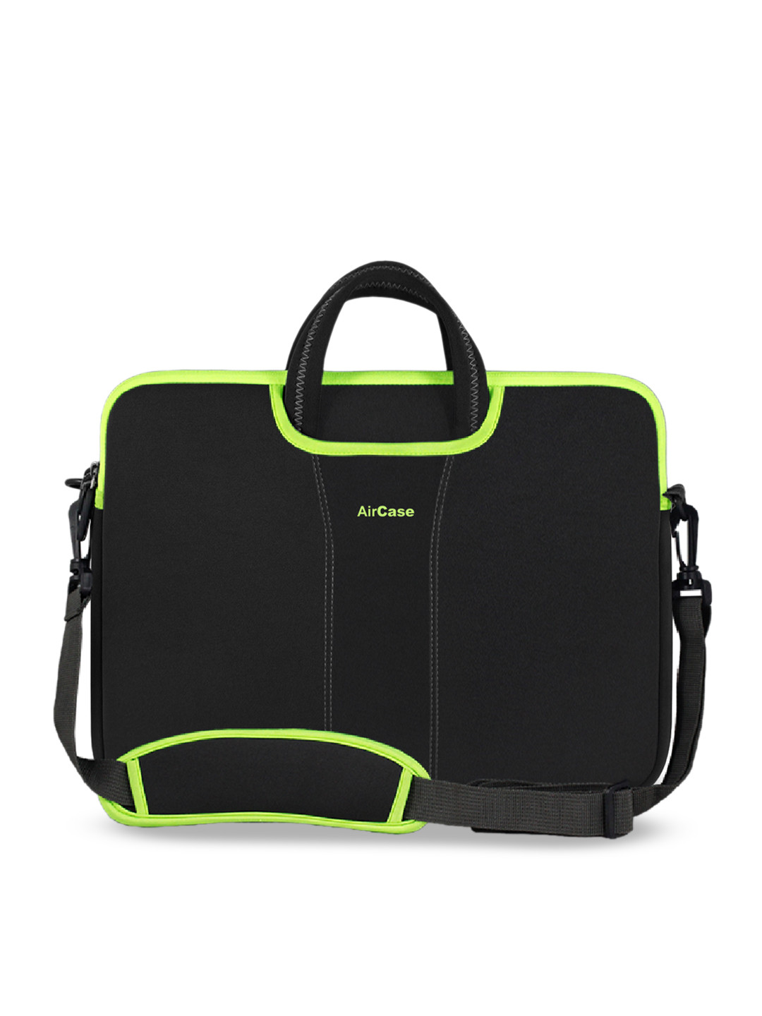 Buy AirCase Unisex Black Solid Laptop Sleeve Laptop Bag for Unisex