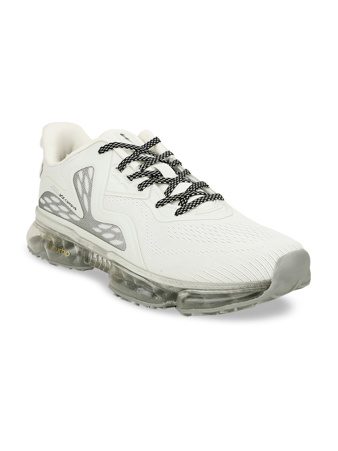 Buy Campus Men Off White Mesh Lexus Running Shoes Sports Shoes for