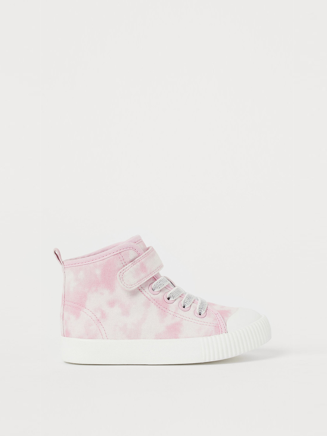 Buy H&M Girls Pink Printed Hi Top Trainers Casual Shoes for Girls 11654702 Myntra