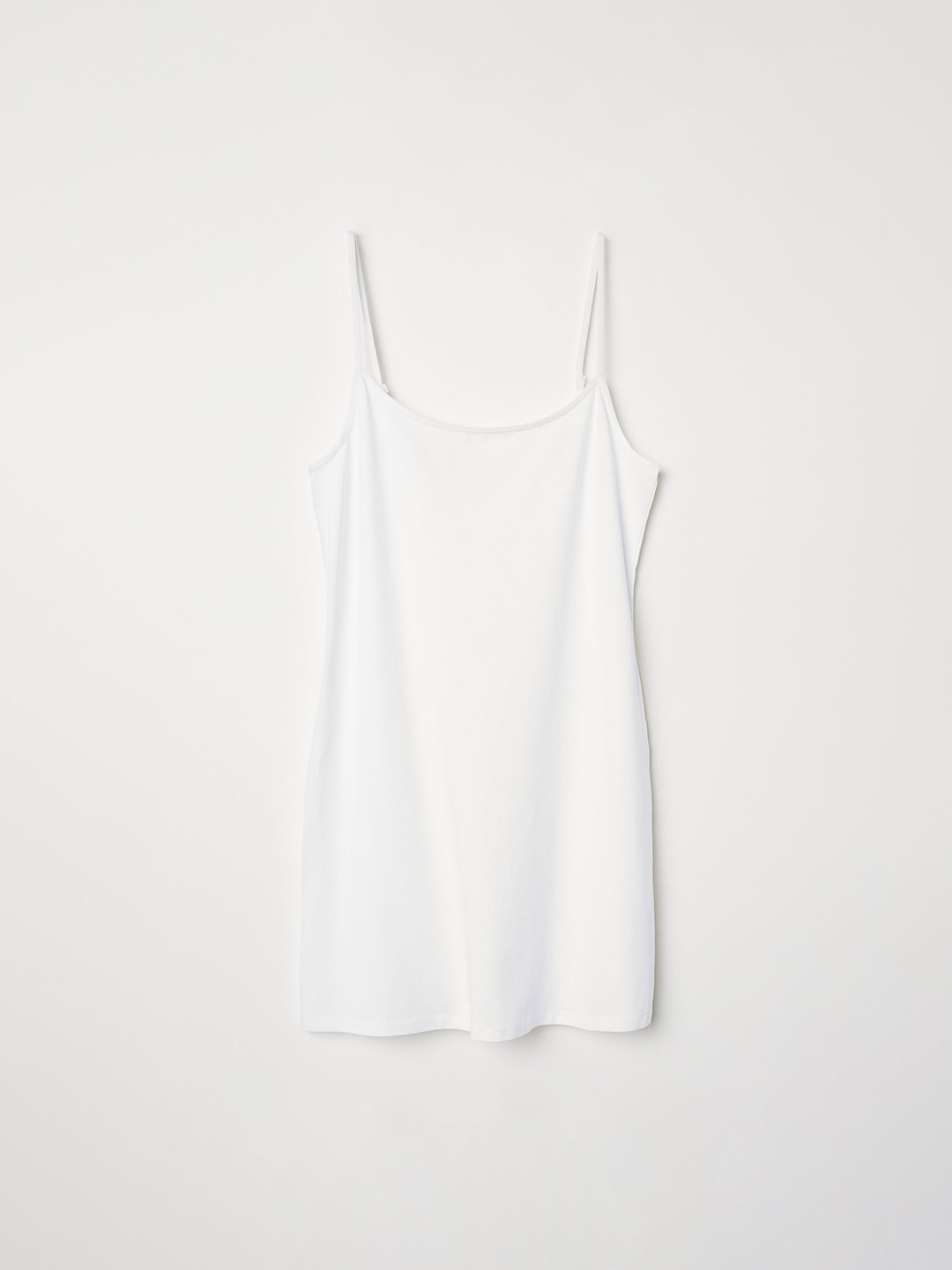 Buy H&M Women White Long Jersey Strappy Top Tops for Women 11931646