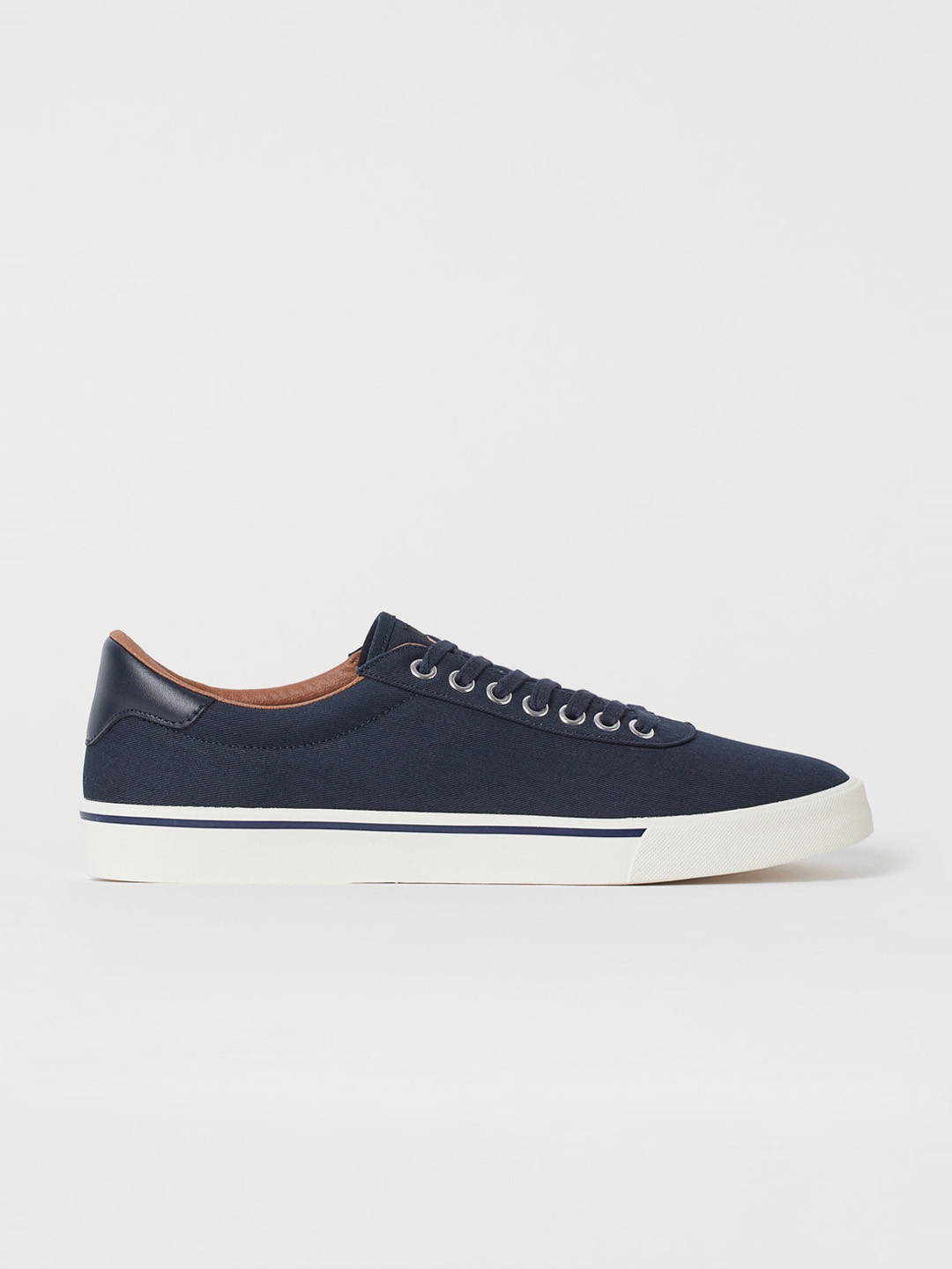h and m canvas trainers