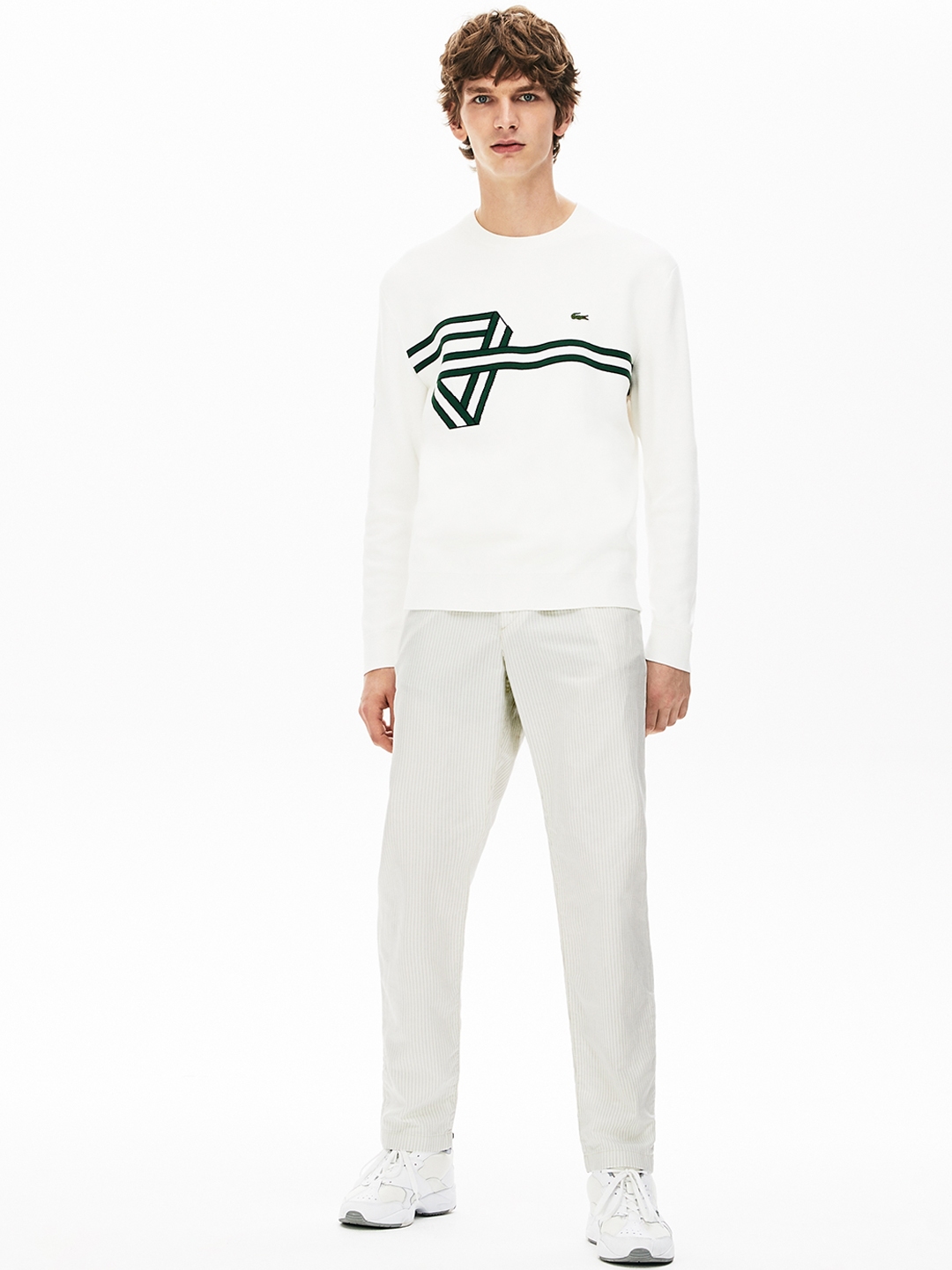 lacoste tapered joggers