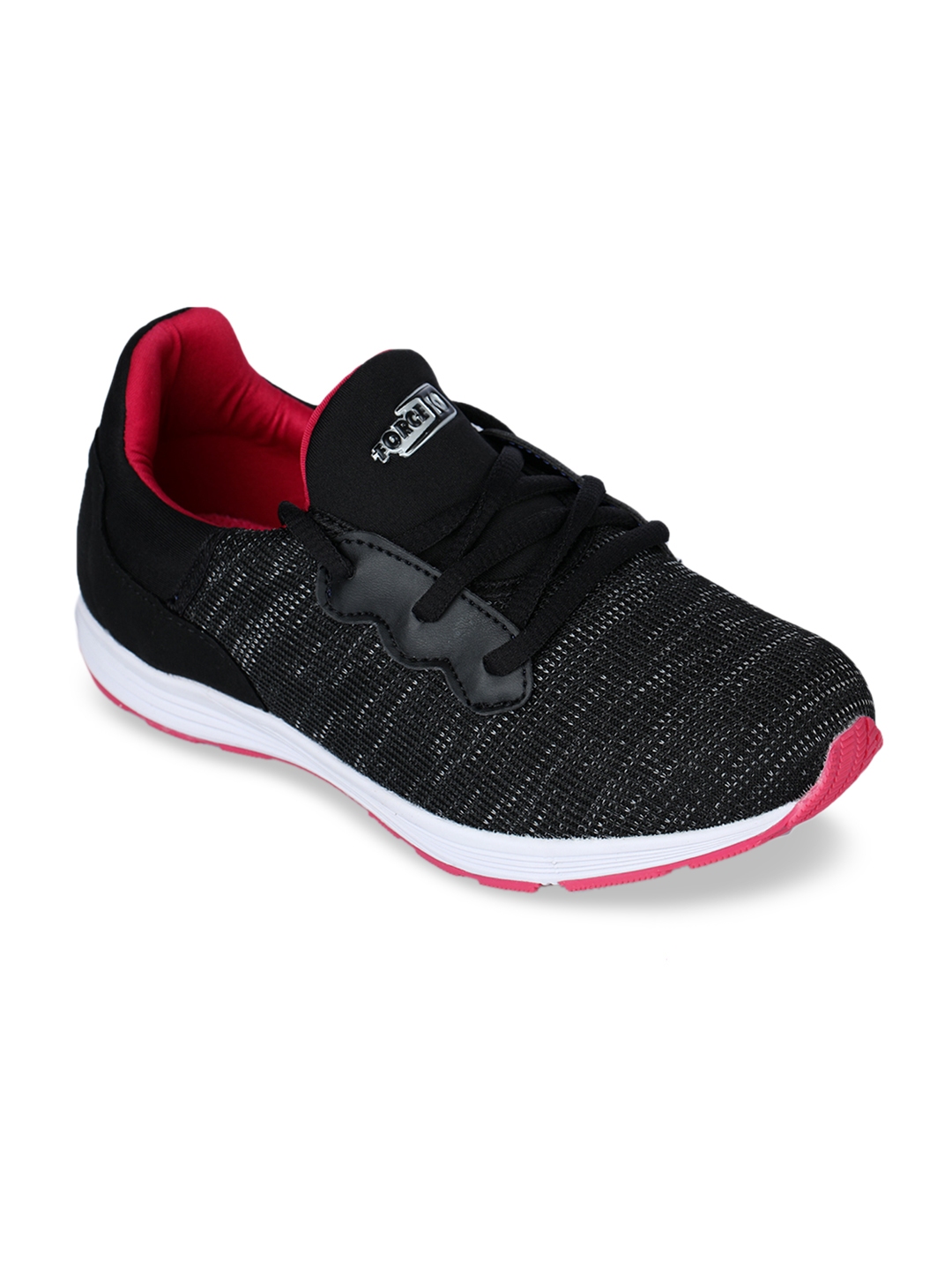 liberty black sports shoes