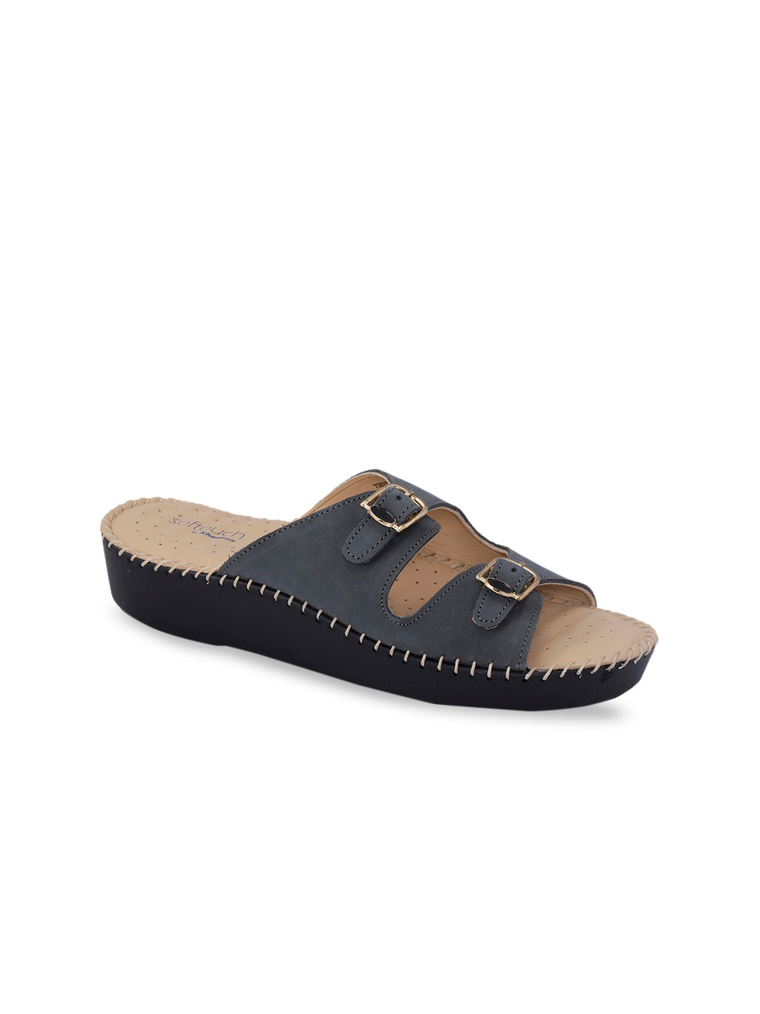 Buy Khadims Women's Faux Leather Wedges online | Looksgud.in