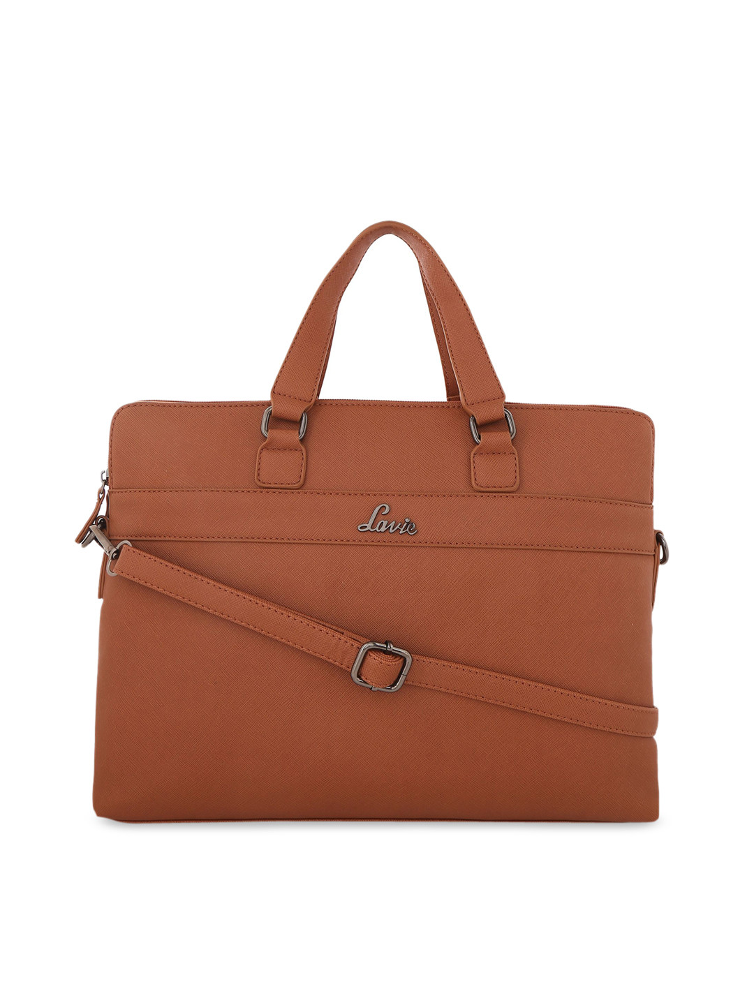 Buy Lavie Women Brown Solid Laptop Bag Laptop Bag for Women 12095856