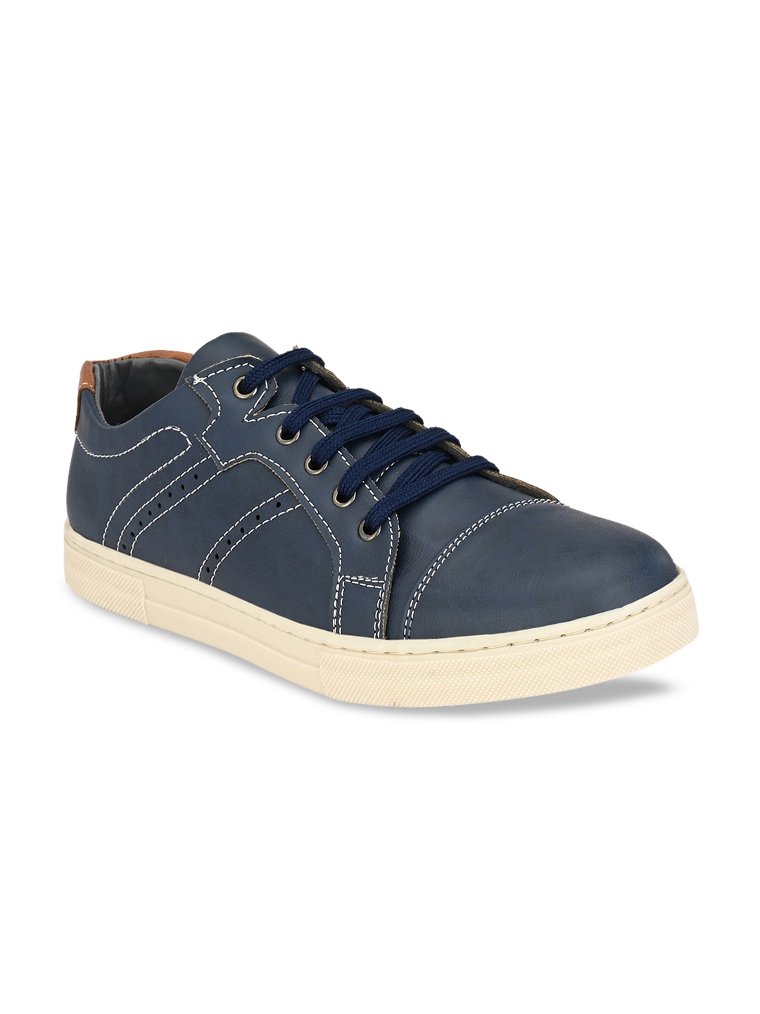 navy blue casual shoes mens