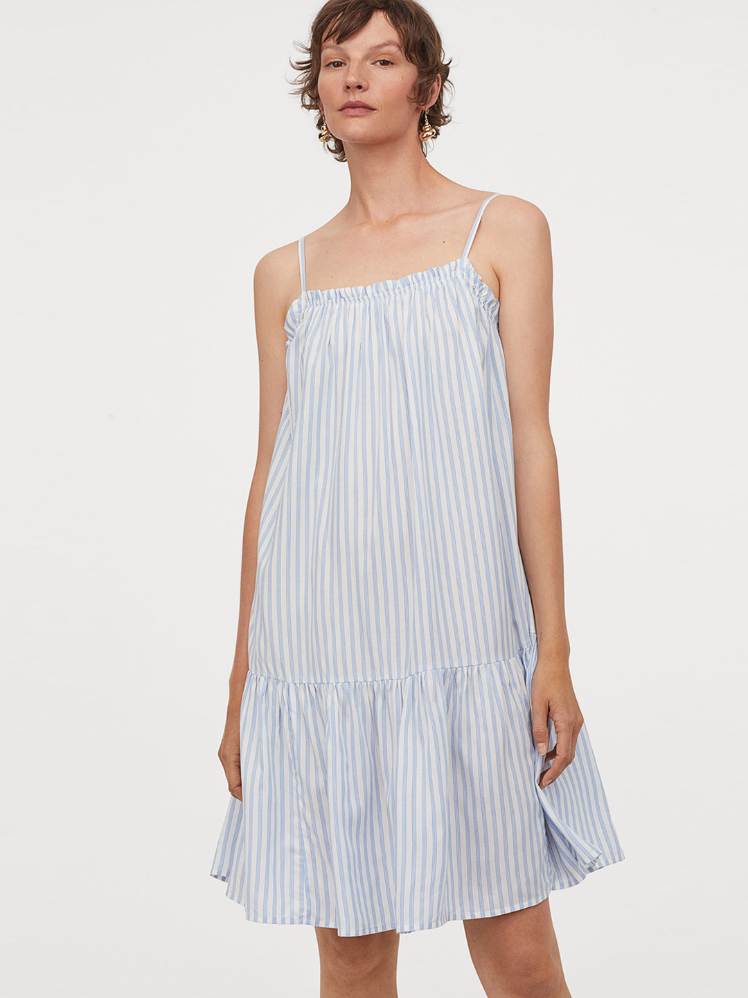Buy H&M Women Blue Short Dress - Dresses for Women 12119418 | Myntra