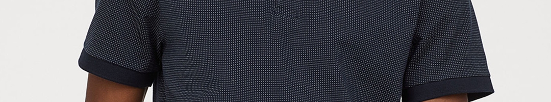 Buy HM Men Blue Premium Cotton Polo Shirt - Tshirts for Men 12119840 ...