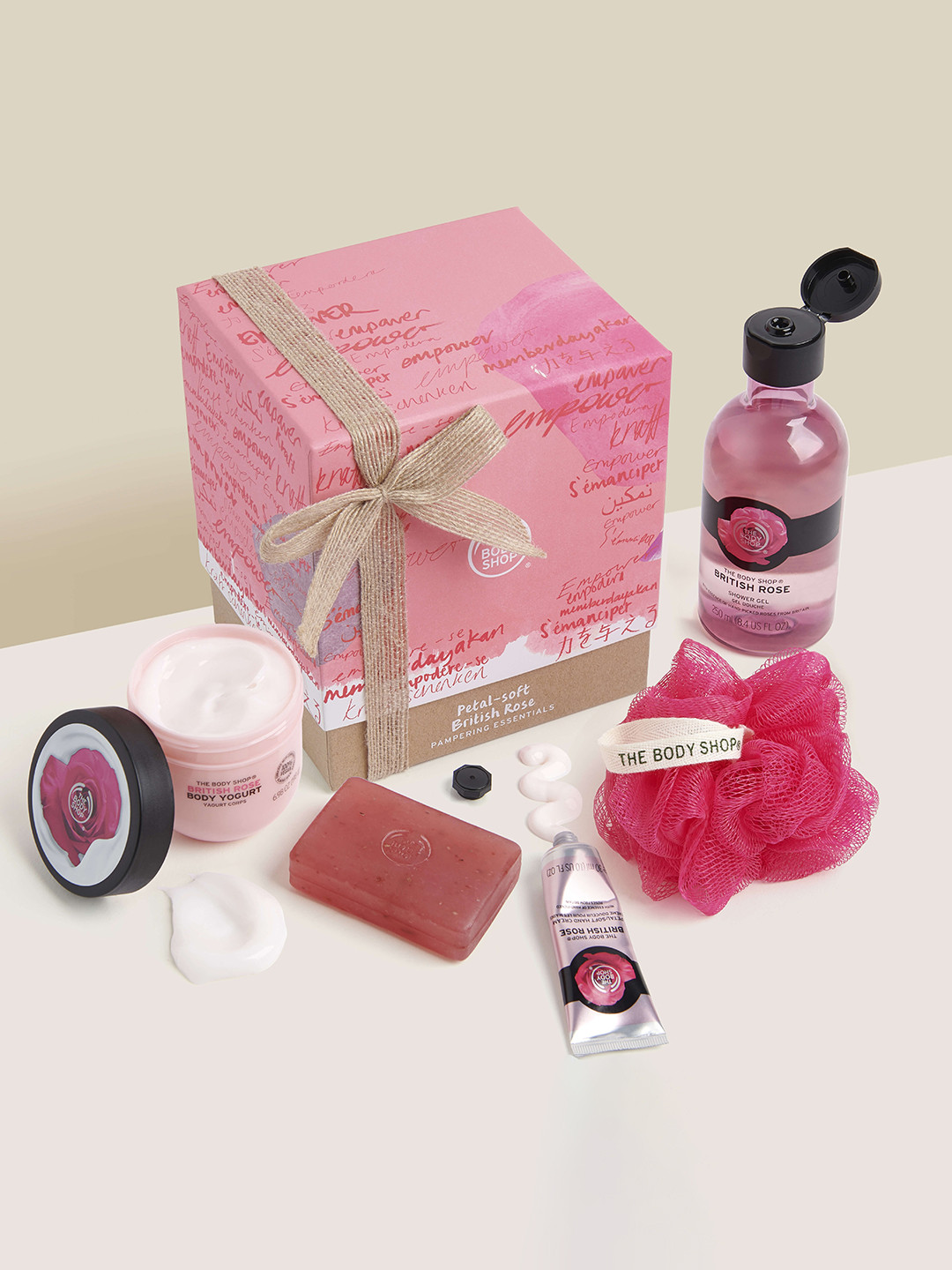 Buy The Body Shop Petal Soft British Rose Pampering Essentials Gift Set