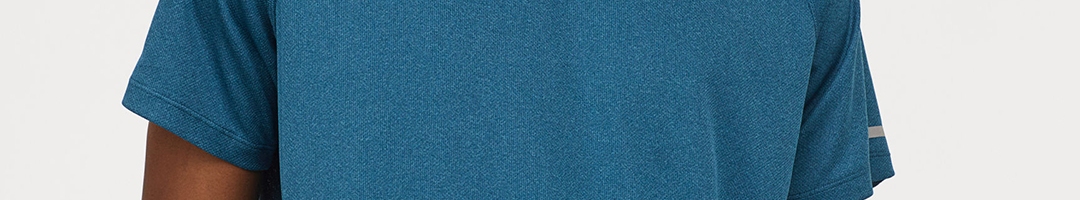 Buy H&M Men Blue Running Top Regular Fit - Tshirts for Men 12155226 ...