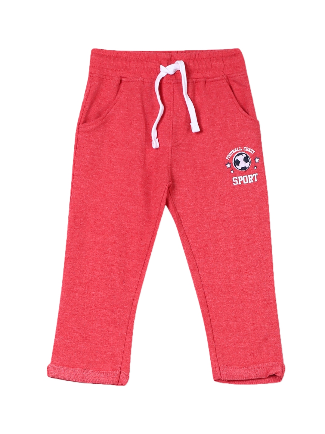 heathered track pants